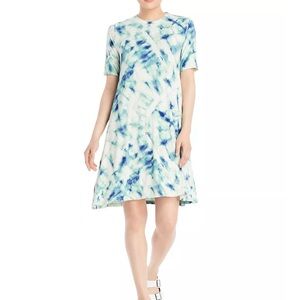Johnny Was Jade Marble T-Shirt Dress